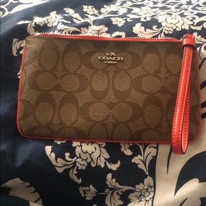 Coach wristlet